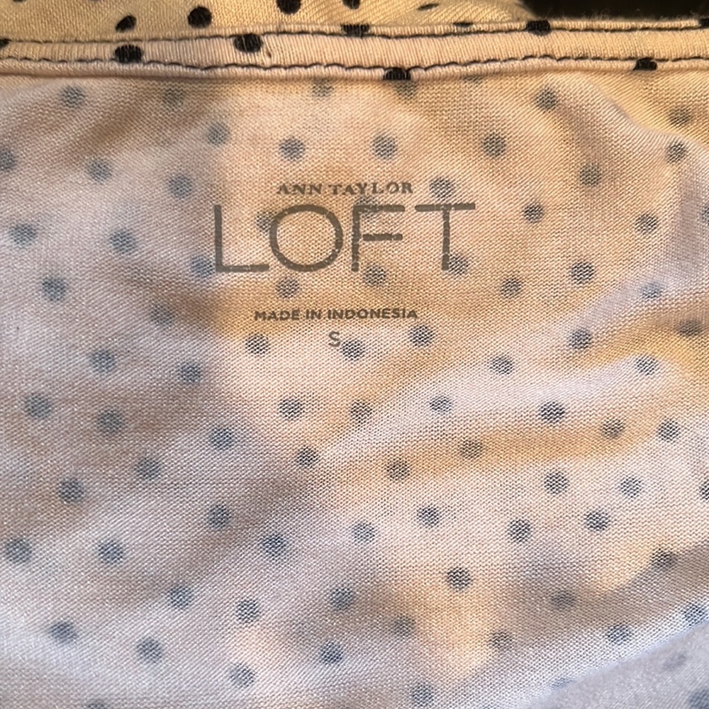 NWOT Polka Dot & Lace Baby Doll Tank - Picture 8 of 9